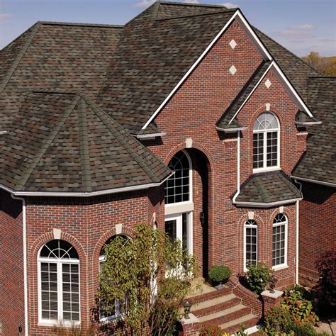 shingle colors for brick houses